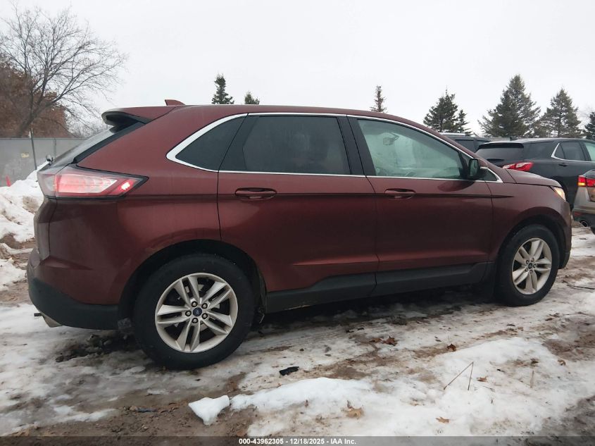2015 Ford Edge Sel VIN: 2FMTK4J99FBB40286 Lot: 43962305