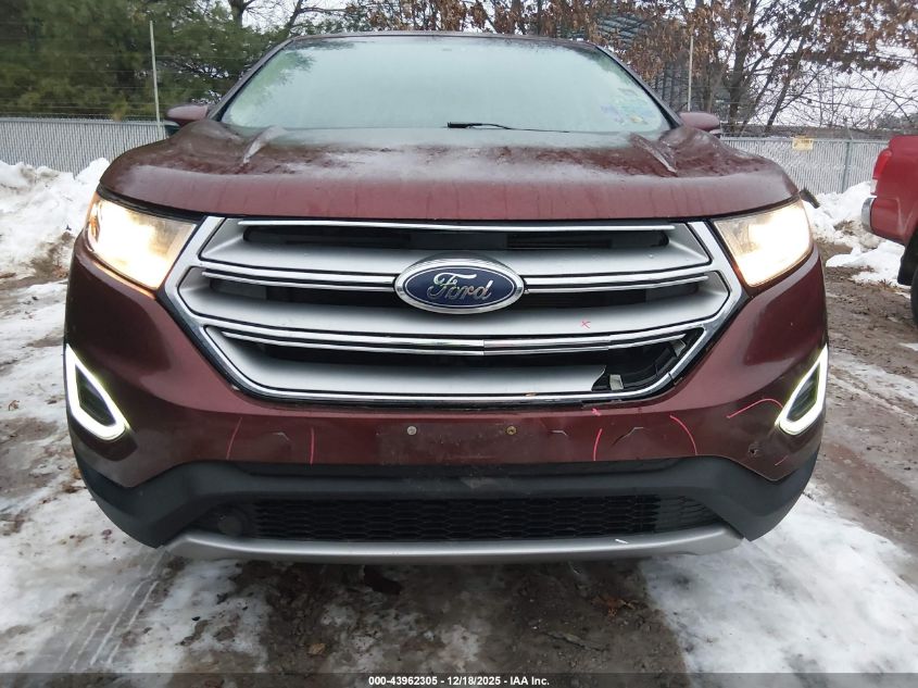 2015 Ford Edge Sel VIN: 2FMTK4J99FBB40286 Lot: 43962305