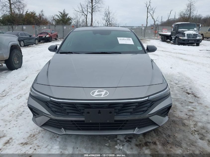 2025 Hyundai Elantra Sel Sport VIN: KMHLM4DG5SU884251 Lot: 43962308