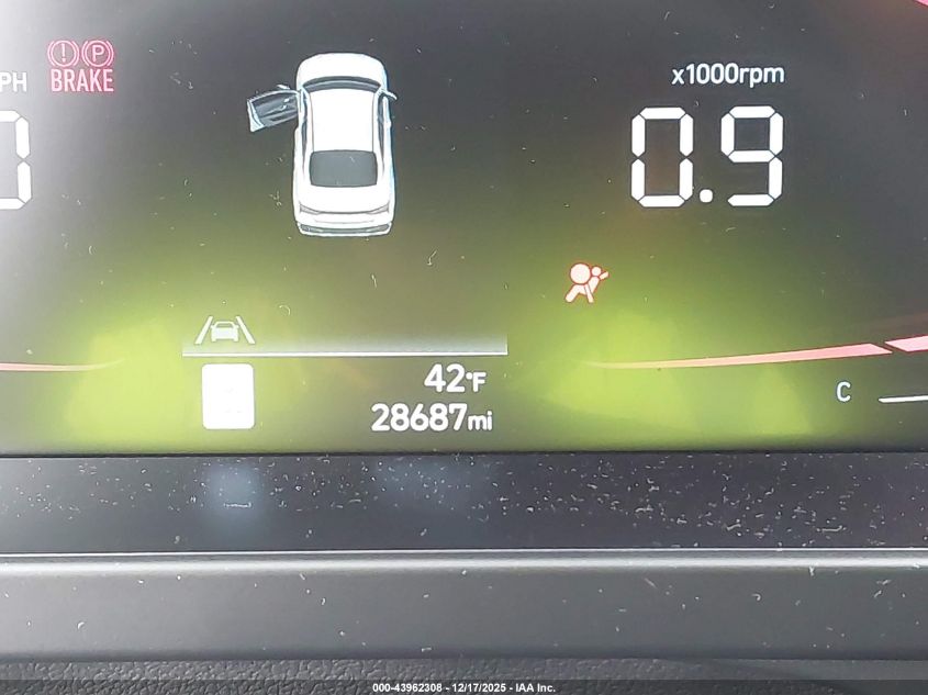 2025 Hyundai Elantra Sel Sport VIN: KMHLM4DG5SU884251 Lot: 43962308