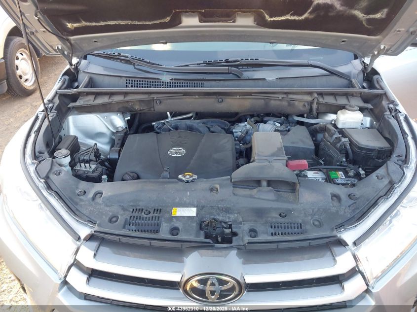 2019 Toyota Highlander Le Plus VIN: 5TDZZRFH9KS348801 Lot: 43962310