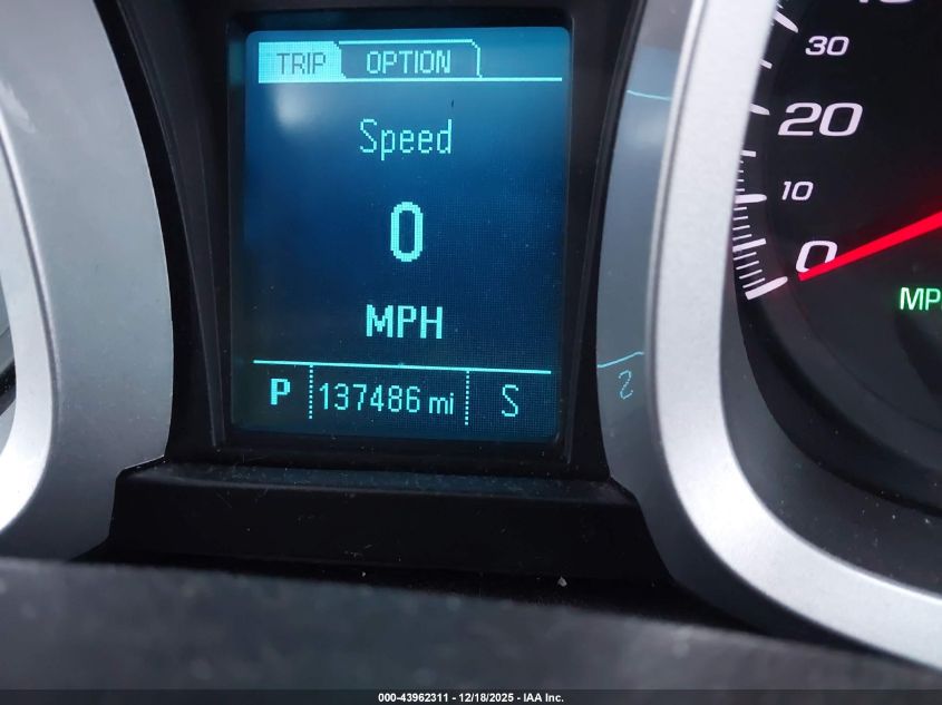 2013 Chevrolet Equinox Ltz VIN: 2GNFLGEK0D6426392 Lot: 43962311