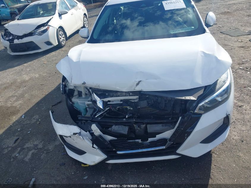 2020 Nissan Sentra S Xtronic Cvt VIN: 3N1AB8BV3LY290737 Lot: 43962313