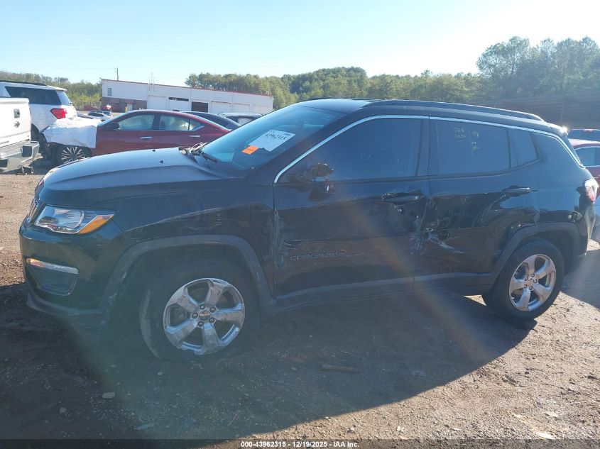 2021 Jeep Compass Latitude 4X4 VIN: 3C4NJDBB2MT576674 Lot: 43962315