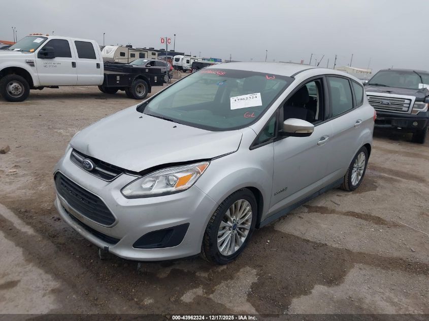 2017 Ford C-Max Hybrid Se VIN: 1FADP5AU3HL118748 Lot: 43962324