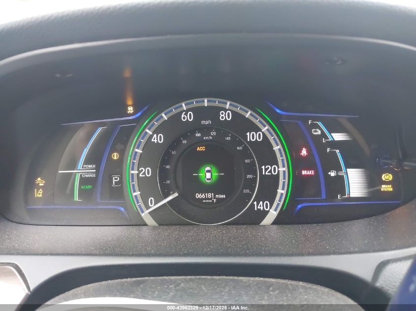 2017 Honda Accord Hybrid Touring VIN: JHMCR6F71HC022785 Lot: 43962329