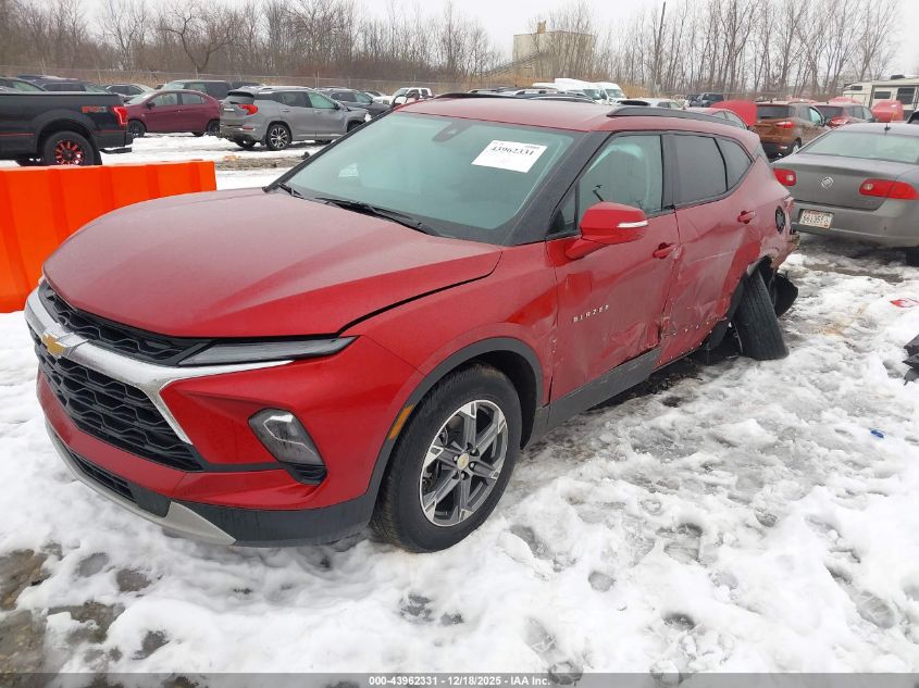 2025 Chevrolet Blazer Awd 3Lt VIN: 3GNKBJRS8SS104414 Lot: 43962331