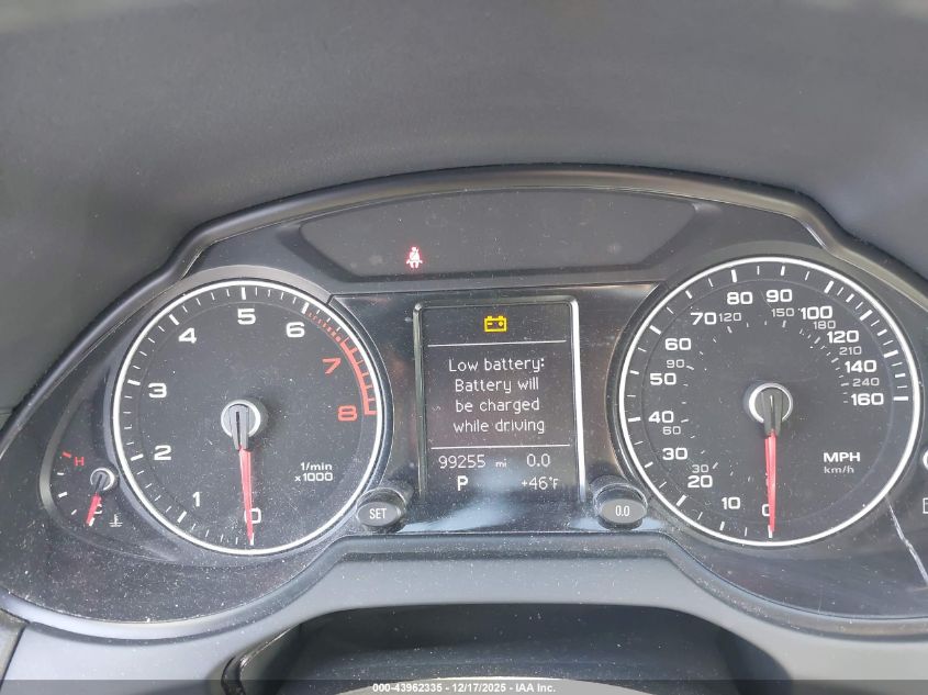 2013 Audi Q5 2.0T Premium VIN: WA1CFAFP9DA009005 Lot: 43962335