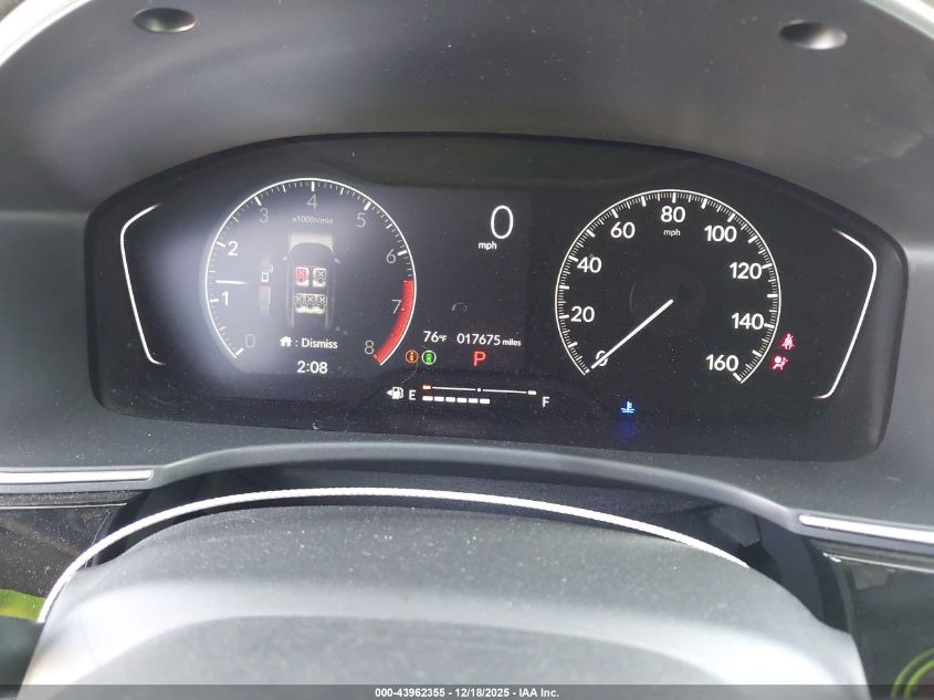 2024 Honda Civic Ex-L VIN: 19XFL1H7XRE032533 Lot: 43962355