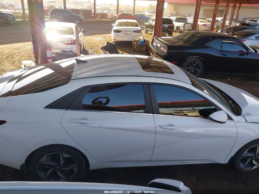 2021 Hyundai Elantra Hybrid Limited VIN: KMHLN4AJ5MU011552 Lot: 43962357