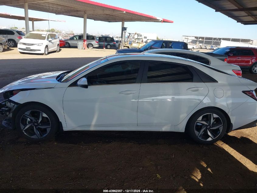 2021 Hyundai Elantra Hybrid Limited VIN: KMHLN4AJ5MU011552 Lot: 43962357