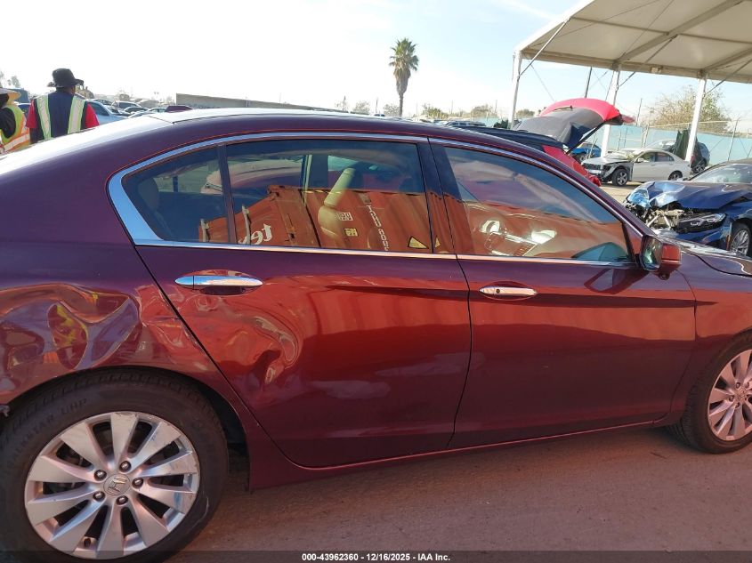 2013 Honda Accord Ex-L V-6 VIN: 1HGCR3F80DA040095 Lot: 43962360