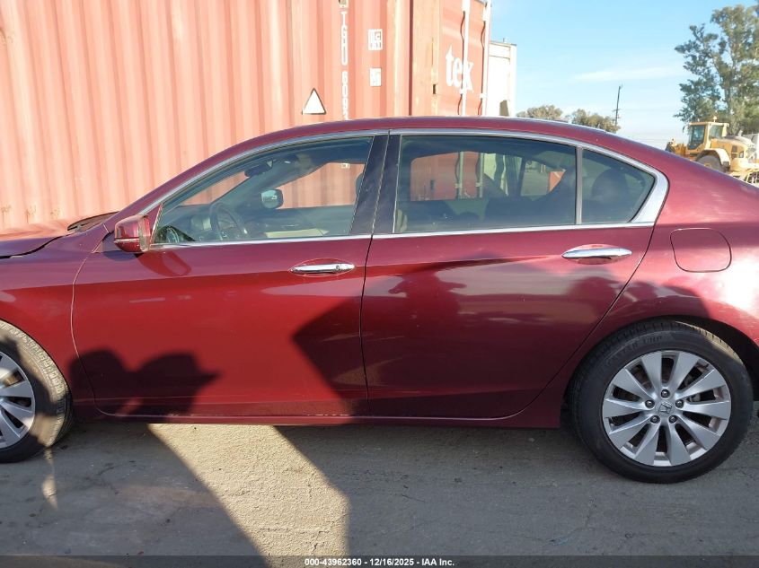 2013 Honda Accord Ex-L V-6 VIN: 1HGCR3F80DA040095 Lot: 43962360