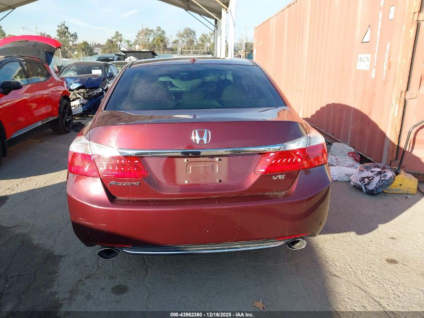 2013 Honda Accord Ex-L V-6 VIN: 1HGCR3F80DA040095 Lot: 43962360