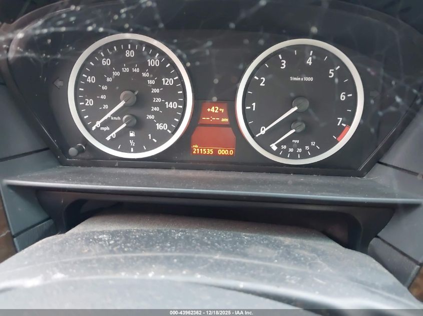 2007 BMW 525 I VIN: WBANE53557CW59001 Lot: 43962362