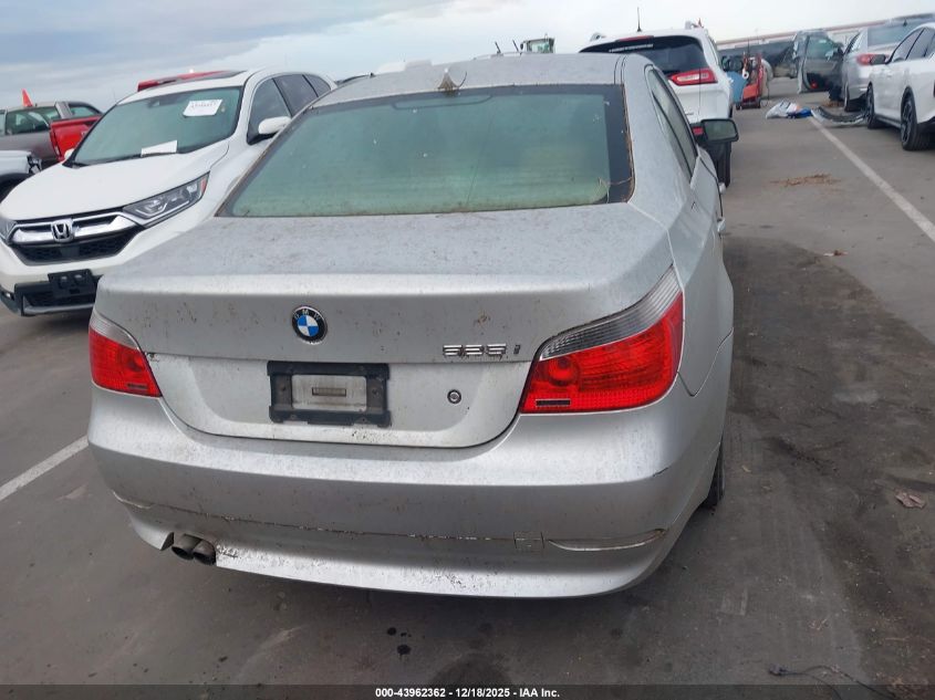 2007 BMW 525 I VIN: WBANE53557CW59001 Lot: 43962362