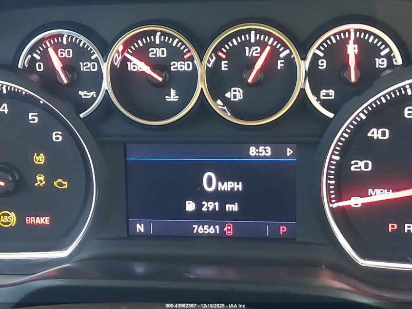 2019 Chevrolet Silverado 1500 Lt VIN: 1GCRWCEK3KZ233709 Lot: 43962367