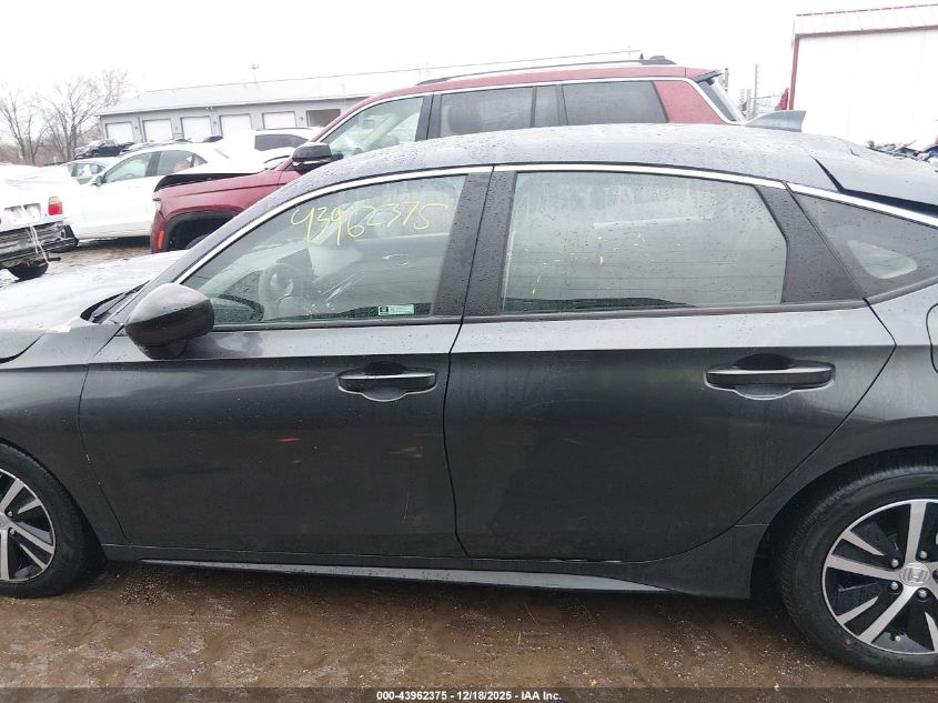 2024 Honda Civic Lx VIN: 19XFL2H52RE004648 Lot: 43962375