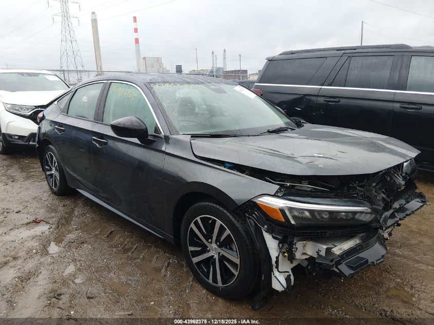 2024 Honda Civic Lx VIN: 19XFL2H52RE004648 Lot: 43962375