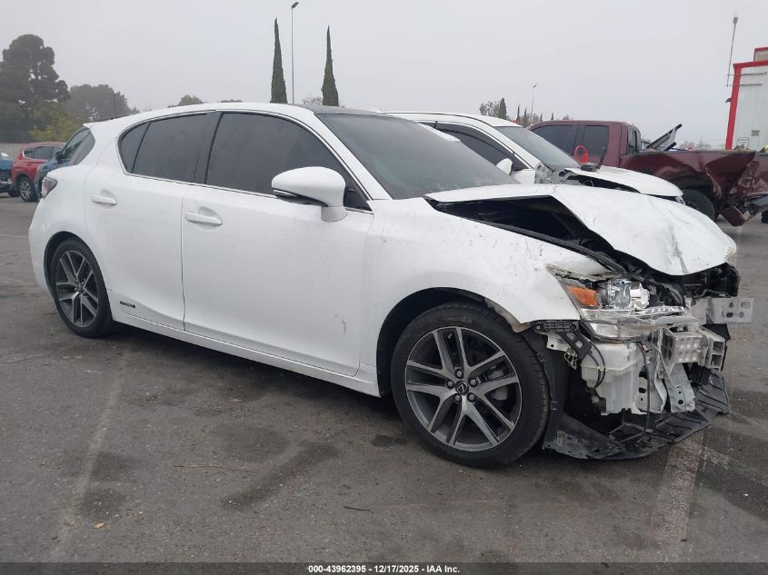 2015 Lexus Ct 200H VIN: JTHKD5BH9F2233447 Lot: 43962395