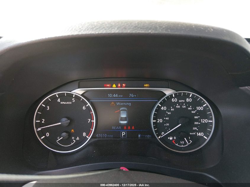 2024 Nissan Altima Sv Fwd VIN: 1N4BL4DV9RN375923 Lot: 43962400