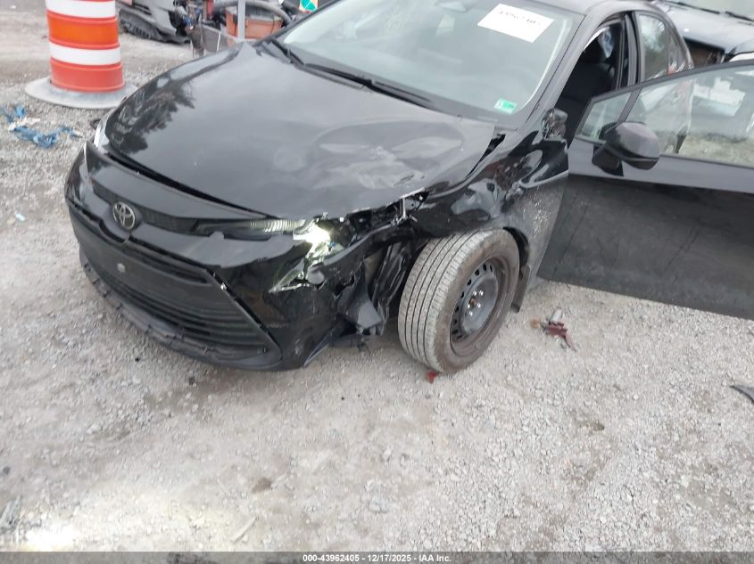 2025 Toyota Corolla Le VIN: 5YFB4MDE1SP298268 Lot: 43962405