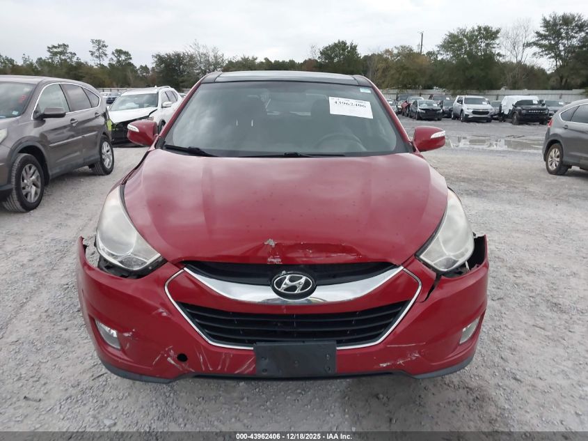 2012 Hyundai Tucson Limited VIN: KM8JU3ACXCU374403 Lot: 43962406