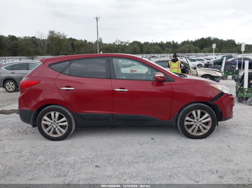 2012 Hyundai Tucson Limited VIN: KM8JU3ACXCU374403 Lot: 43962406