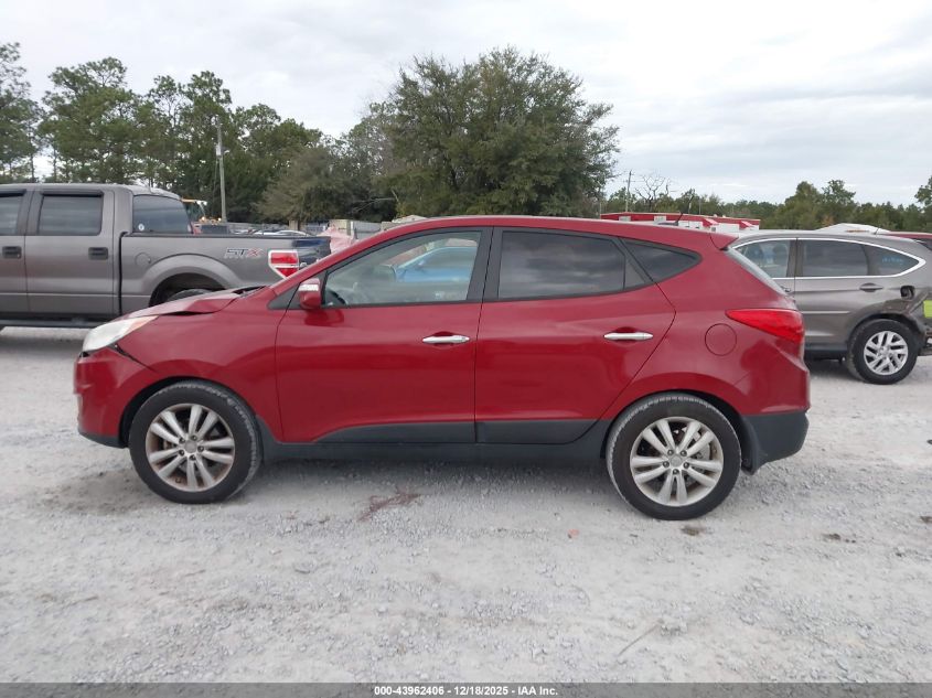 2012 Hyundai Tucson Limited VIN: KM8JU3ACXCU374403 Lot: 43962406