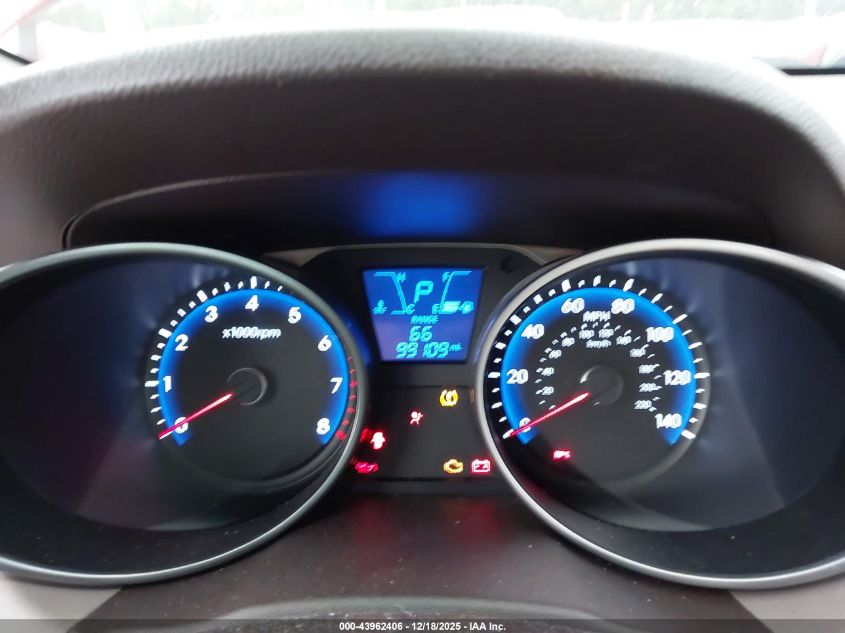 2012 Hyundai Tucson Limited VIN: KM8JU3ACXCU374403 Lot: 43962406