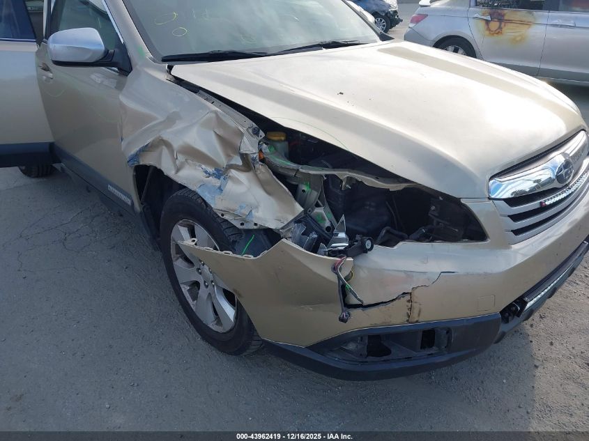 2010 Subaru Outback 2.5I Premium VIN: 4S4BRBCC3A3321543 Lot: 43962419