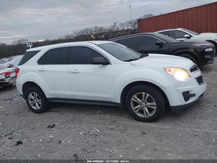 2010 Chevrolet Equinox Ls VIN: 2CNALBEW7A6332462 Lot: 43962424
