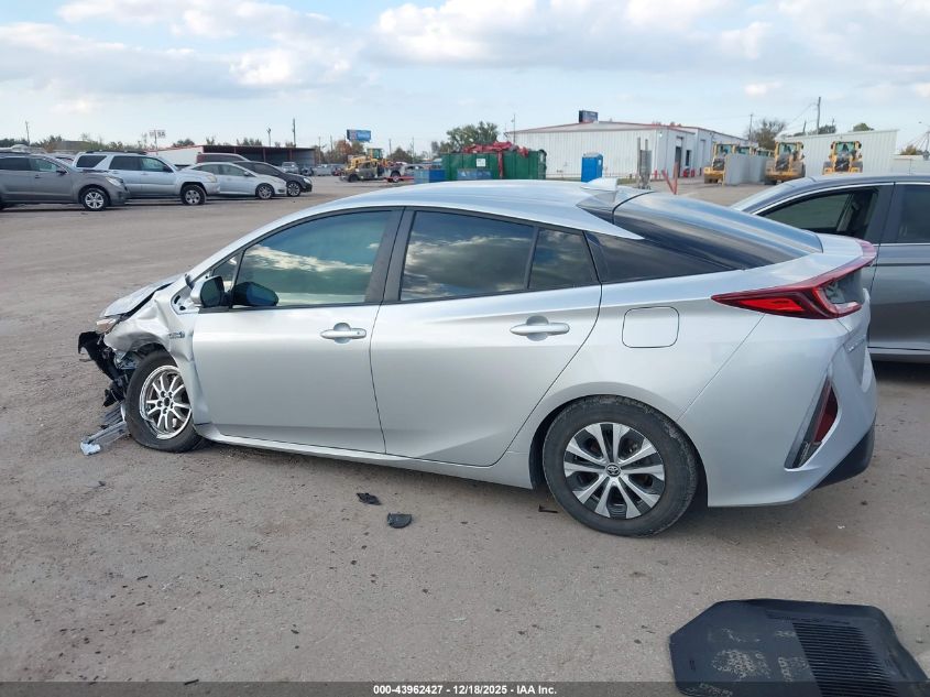 2021 Toyota Prius Prime Le VIN: JTDKAMFP8M3196470 Lot: 43962427