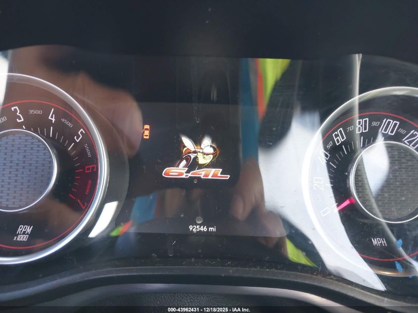 2015 Dodge Challenger R/T Scat Pack VIN: 2C3CDZFJ4FH822119 Lot: 43962431