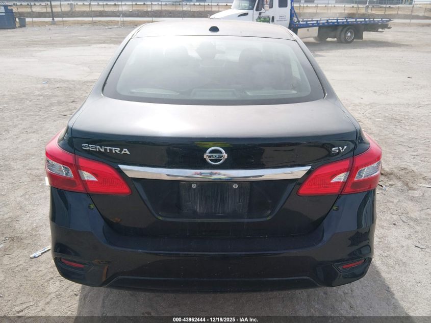 2018 Nissan Sentra Sv VIN: 3N1AB7AP1JY250828 Lot: 43962444
