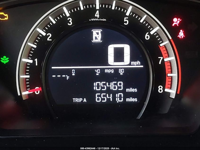 2018 Honda Civic Sport VIN: SHHFK7H44JU432502 Lot: 43962446