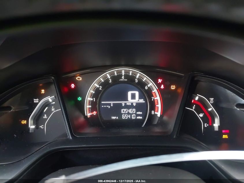 2018 Honda Civic Sport VIN: SHHFK7H44JU432502 Lot: 43962446