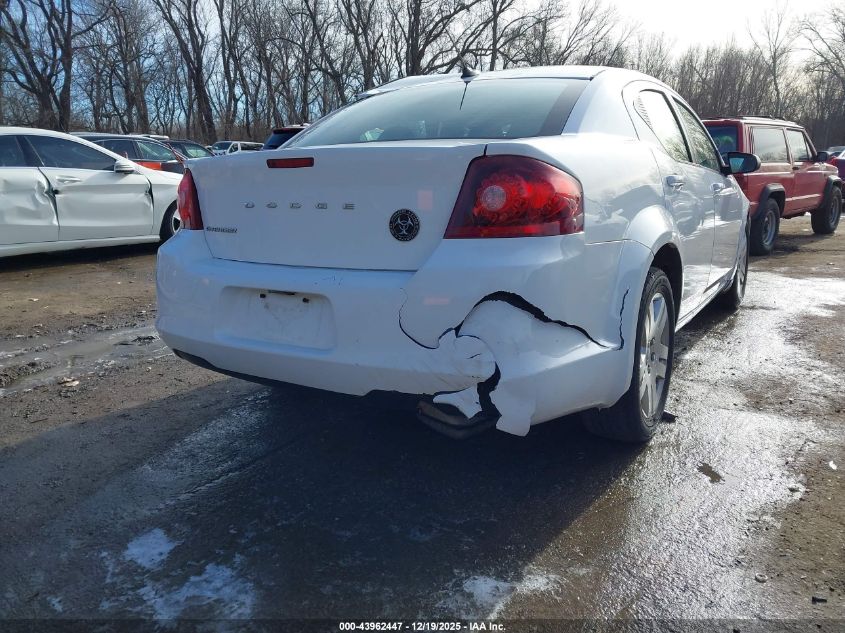 2012 Dodge Avenger Se VIN: 1C3CDZAB8CN151010 Lot: 43962447