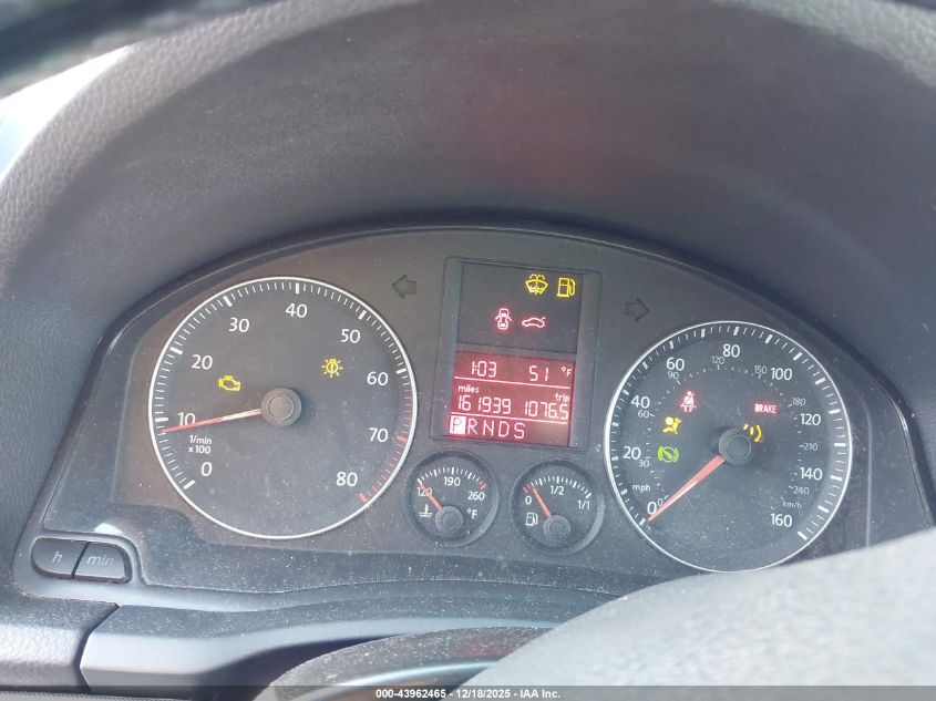 2009 Volkswagen Jetta Se/Sel VIN: 3VWRZ71K59M073622 Lot: 43962465