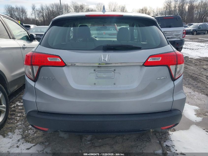 2019 Honda Hr-V Lx VIN: 3CZRU6H34KG717409 Lot: 43962475
