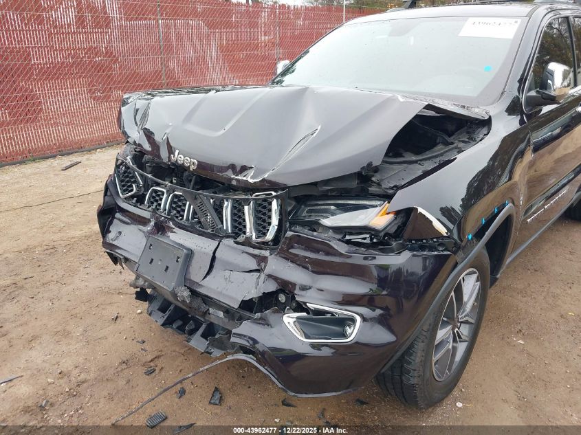 2019 Jeep Grand Cherokee Limited 4X2 VIN: 1C4RJEBG2KC657136 Lot: 43962477