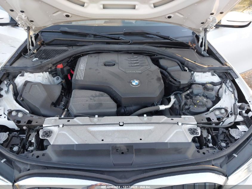 2022 BMW 330I xDrive VIN: 3MW5R7J00N8C32997 Lot: 43962484