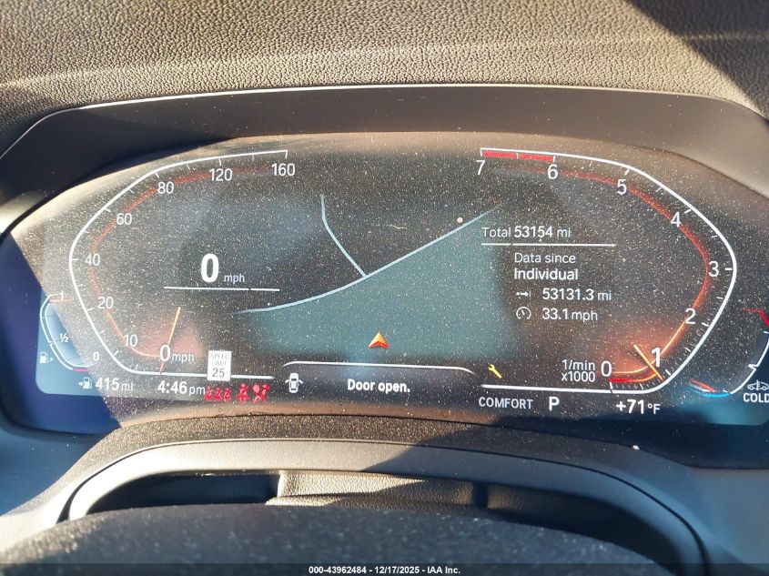 2022 BMW 330I xDrive VIN: 3MW5R7J00N8C32997 Lot: 43962484