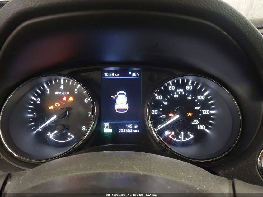 2020 Nissan Rogue Sl Intelligent Awd VIN: 5N1AT2MV9LC705066 Lot: 43962490