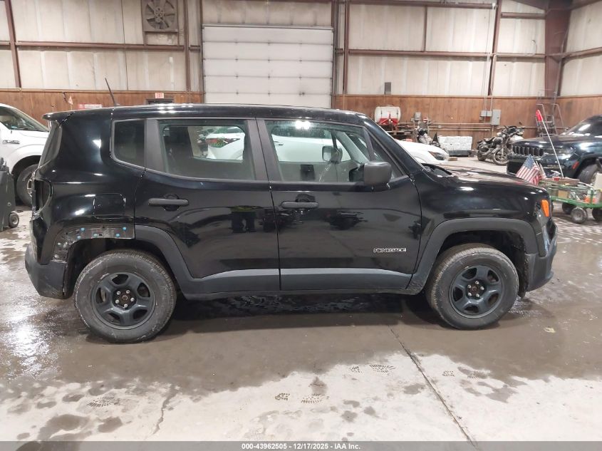 2018 Jeep Renegade Sport 4X4 VIN: ZACCJBAB9JPH99200 Lot: 43962505