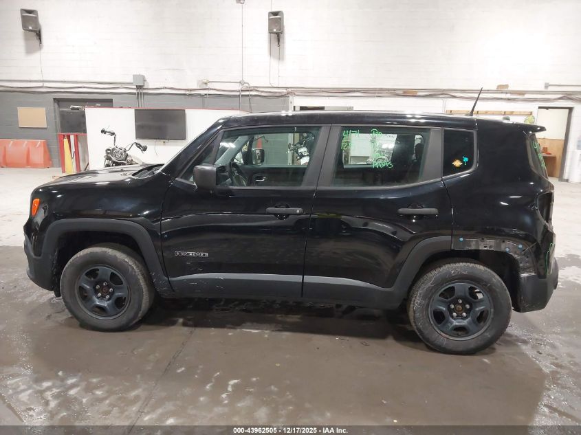 2018 Jeep Renegade Sport 4X4 VIN: ZACCJBAB9JPH99200 Lot: 43962505