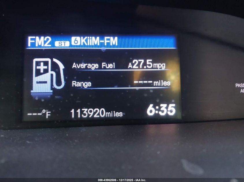 2013 Honda Civic Lx VIN: 19XFB2F50DE202627 Lot: 43962506