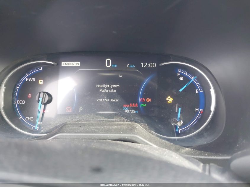 2019 Toyota Rav4 Limited VIN: 2T3DWRFV5KW04561 Lot: 43962507