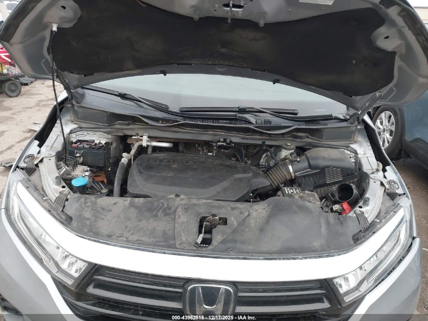 2022 Honda Odyssey Ex-L VIN: 5FNRL6H77NB006115 Lot: 43962515