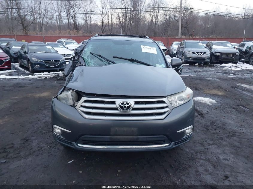 2013 Toyota Highlander Se V6 VIN: 5TDBK3EH0DS265782 Lot: 43962518